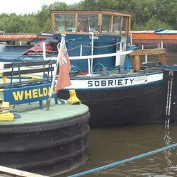 Moored at the museum